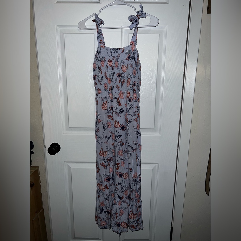 Flower maxi dress